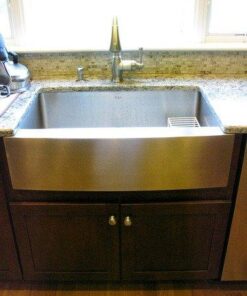 Kraus KHF200-33 Standart PRO Stainless Steel Sink 33 inch Farmhouse Apron Single Bowl 16 gauge Rounded Apronfront 41 41yGRCjKmnL