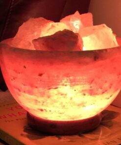IndusClassic LFB-04 Fire Bowl Himalayan Pink Crystal Rock Salt Lamp 6~9 lbs with Dimmer Control Switch, Quality Gift Packaging 28 41yQLdbJe4L