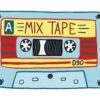 Mix Tape Retro Sticker Decal Notebook Car Laptop 5" x 3" (Color)