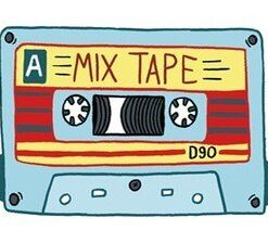 Mix Tape Retro Sticker Decal Notebook Car Laptop 5