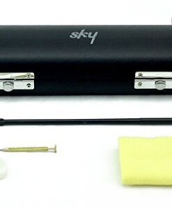 Sky(Paititi) Band Approved Velvet Pink Laquer with Silver KeysPiccolo Key of C with Hard Case, Cloth, Cleaning Rod, Joint Greasae and Screw Driver, Guarantee Top Quality Sound 4 41yaseM J1L