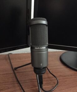 Audio-Technica AT2020USB Cardioid Condenser USB Microphone (Discontinued),black 20 41ydg7gLzpL
