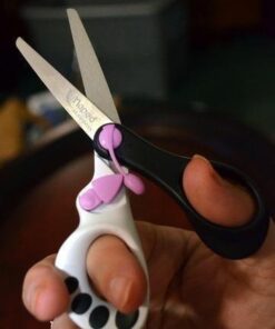 Maped Helix USA Koopy Spring-Assisted Educational Scissors, Kids, 5 Inch, Blunt Tip, Right Handed Use (470249US),Black/White Set of 1 29 41ye7QI3yGL