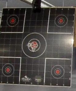 Birchwood Casey Dirty Bird 12" Sight-in White Splattering Targets Practice Shooting for Indoor and Outdoor Use 12" - 12 SHEETS, 12 TARGETS 11 41yfLAQcePL