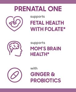 Rainbow Light Prenatal Daily Duo Multivitamin Kit, With Prenatal One Daily Multivitamin and Prenatal DHA Omega-3 Fish Oil for Mom's Health and Baby's Development Support, 30 Count 35 41yhMmRX9mL
