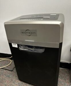 BONSEN Heavy Duty Paper Shredder, 24-Sheet Cross-Cut Shredder, 40-Min Continuous Running Time, Commercial Grade Shredder for Office, 9-Gallon Big Basket, 55dB Super Quiet, P-4 High Security (S3105) 27 41yu 19H3BL