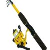 Eagle Claw PK56TS Pack-It Spin Combo Telescopic Rod (1 Piece), Yellow, 5-Feet 6-Inch 35 41z0UL8IoAL