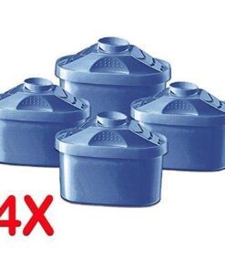 Lake Industries Alkaline Water Pitcher Cartridge Replacement | 150 liters/40 Gallon Capacity | Pure Clean Hydration | 4-Pack 11 41zI84K7tML