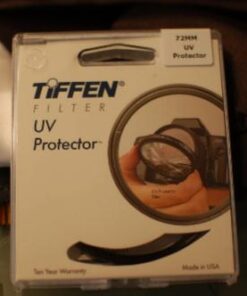 Tiffen 72UVP 72mm UV Protection Filter , black 27 41zLjz0nODL