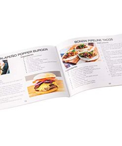 Blackstone 1542 Flat top Griddle Professional Grade Accessory Tool Kit (5 Pieces) 16 oz Bottle, Two Spatulas, Chopper/Scraper and One Cookbook-Perfect for Cooking Indoor or Outdoor, Multicolor 26 41zNqYloLML