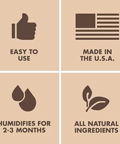 Boveda For Seasoning Two-Way Humdity Control Packs – 84% RH to Season a Wood Humidifier Box (Small- to Medium-Size, Up to 100-Count) – Size 60 – 4 Pack in a Resealable Bag 84% (Seasoning Wooden Containers) 22 41zOB1LzrWL