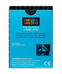 Alternative view of Unstable Games - Unstable Unicorns Dragons Expansion Pack - designed to be added to your Unstable Unicorns Card Game