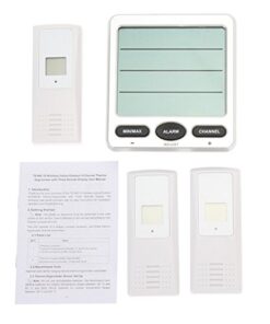 Alternative view of Ambient Weather WS-10 Wireless Indoor/Outdoor 8-Channel Thermo-Hygrometer with Three Remote Sensors