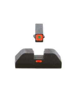 AmeriGlo Combative Application Pistol Sight fits Glock 17,19,22,23,24,26,27,33,34,35,37,38,39, Green/Orange 12 41zjyeZdbsL