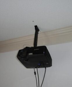 VideoSecu Flat Vaulted Ceiling Projector Mount LCD DLP Bracket with Adjustable Height Rotating Swivel Arm One Piece PJ2B 1C9 39 41zojPj w8L