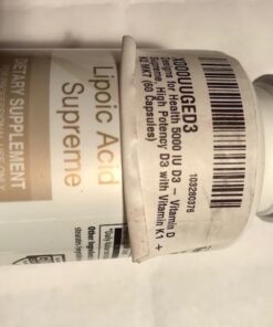 Designs for Health Vitamin D Supreme - Vitamin D 5000 IU with 2000mcg Vitamin K as MK4 for Bone Health, Heart Health & Immune Support - Vitamin D3 Enhanced with GG Supplement (60 Capsules) Unflavored 60 Count (Pack of 1) 19 41zxfWw7MTL