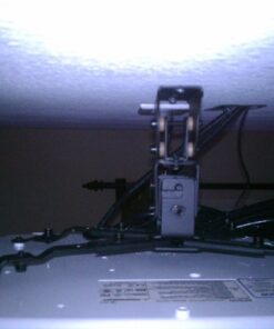 VideoSecu Flat Vaulted Ceiling Projector Mount LCD DLP Bracket with Adjustable Height Rotating Swivel Arm One Piece PJ2B 1C9 41 51 1CAK5K3L