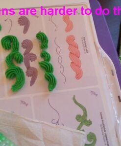 Wilton Set Practice Board, 13 x 10.75-Inch, White/Purple 38 51 6 UuUvRL