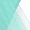 OOKI 54" by 40 Yards (120 ft) Fabric Tulle Bolt for Wedding and Decoration (Aqua) Aqua 50 51 9d53hwHL