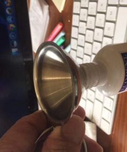 Norpro Stainless Steel Funnels, Set of 3, Silver Pack of 1 30 51 E9UFnGiL