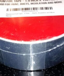 IMPRESA - Aluminum Foil Tape for Sealing and Patching Hot and Cold HVAC, Ducts, Pipes - Insulation Home and Commercial - 1.9 Inches Wide (150 Feet/50 Yards) 45 51 GyJ3DMJL
