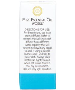 Pure Essential Oil Works Peppermint Oil, 100% Pure, Natural, Paraben-Free and Therapeutic Grade with Euro-Style Dropper, 10 ml/0.33 oz. 0.33 Ounce (Pack of 1) 15 51 L69OBmQL