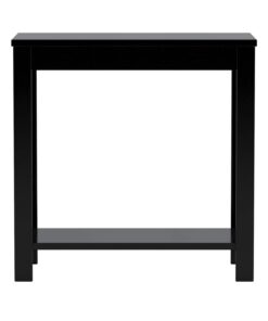 Crown Mark Pierce Side Table, Black 33 51 MlCbmmxL