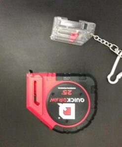 25' Foot QUICKDRAW PRO Self Marking Tape Measure - 1st Measuring Tape with a Built in Pencil - Contractor Grade Steel Tape - 25 Foot Power Locking Tape Ruler 25' Measuring Tape 9 51 O1PL45NL