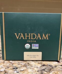 VAHDAM, Darjeeling Tea Leaves From Himalayas 170+ Cups (340g/12oz) Pure Unblended Darjeeling Black Tea, FTGFOP1 Grade Loose Leaf Tea | Packed & Shipped Direct From Source In India Daily Darjeeling Black Tea 12 Ounce (Pack of 1) 26 51 W jP35fL