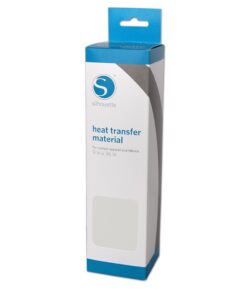 Silhouette Smooth Heat Transfer, White