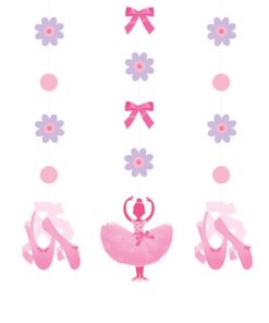 3-Piece Hanging Decorations, Tutu Much Fun Birthday 5 51 Y0RHh8GL