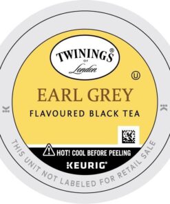 Twinings Earl Grey K-Cup Pods for Keurig, Caffeinated Black Tea Flavoured with Citrus and Bergamot, 24 Count (Pack of 1) 24 Count (Pack of 1) 11 51 ZVqDTFcL