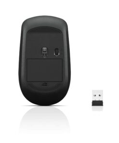 Lenovo 400 Wireless Optical Mouse, Black (Gy50r91293) 12 51 aAGo9pwL