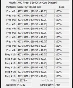 Thermal Grizzly Kryonaut, High Performance Thermal Paste for Cooling All Processors, Graphics Cards and Heat Sinks in Computers and Consoles -1.0 Gram 1 Gram 42 51 cPPVv5zL