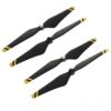 DJI Phantom 2 & 3 Series Carbon Fiber Reinforced Self-Tightening Propellers Props, 24 x 12.7cm, 2 Pack, Black with Yellow Stripes 2 51 fS8gfNiL