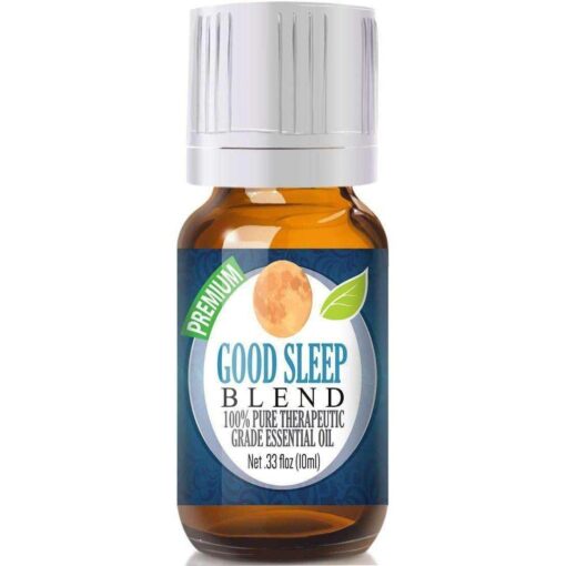 Good Sleep Blend Essential Oil - 100% Pure Therapeutic Grade Good Sleep Blend Oil - 10ml 0.33 Fl Oz (Pack of 1)