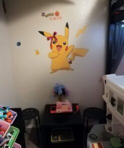RoomMates RMK2536GM Pokemon Pikachu Peel and Stick Wall Decals , Yellow 24 51 fnMiLdpL