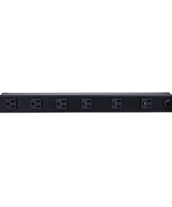 Alternative view of CyberPower CPS1215RMS Rackmount Surge Protector, 120V/15A, 12 Outlets, 15 ft Power Cord, 1U Rackmount 15A with Surge Protection Single
