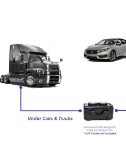 Waterproof Twin Magnetic Case - for Optimus 2.0 GPS Tracker - GPS Tracker not Included 36 51 iegsPc6S