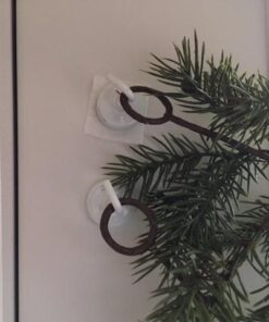 Master Magnetics White Magnetic Hook Set - 1" Diameter, 1.5" Height, 9 Pound Pull, Pack of 8, MHHH9X8 26 51 jHUA3F0L