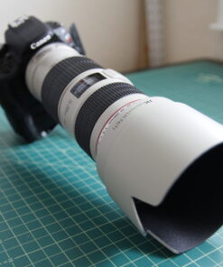 JJC Professional LH74T White Tulip Flower Lens Hood Compatible with Canon 70-200mm F 4 Lens Replaces Canon ET-74 ET74 40 51 loFch1mL