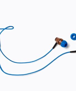 Symphonized XTC Premium Genuine Wood in-Ear Noise-isolating Headphones with Microphone (Blue Nylon Cord) 9 51 nE6gaW L