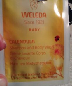 Weleda Baby Calendula 2-in-1 Gentle Shampoo and Body Wash, 6.8 Fluid Ounce, Plant Rich Cleanser with Calendula and Sweet Almond Oil Shampoo and Body Wash- Calendula 6.8 Fl Oz (Pack of 1) 30 51 nimtiTL