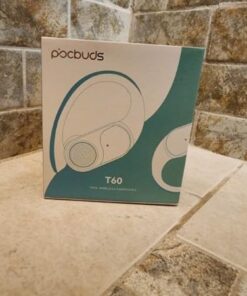 Bluetooth Headphones Wireless Earbuds 80hrs Playtime Wireless Charging Case Digital Display Sports Ear buds with Earhook Premium Deep Bass IPX7 Waterproof Over-Ear Earphones for TV Phone Laptop Black M 34 51 o7bKJFAL