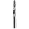 UP/Down Cut Spiral Flush Trim Router Bit,1/2 Shank Extra Long 4 Inch Solid Carbide Spiral Compression Flush Cut Router Bit with Bottom Bearing 1-1/2 Inch Cutting Length Bits for Wood Trimming 1/2 Shank 19 51 rDuJ88QL