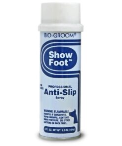 Bio-Groom Show Foot Anti-Slip Spray – Dog Paw Protector, Prevents Slipping, Fast-Drying, Cruelty-Free, Made in USA, Dog Grooming Products for Pawfriction – 8 fl oz 1-Pack