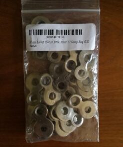 Knape & Vogt 1547STL Desk Top Fastener, 12 Gauge, Bag of 20 19 5104F2ThUWL 1