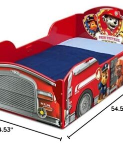 Delta Children Wood Toddler Bed - Greenguard Gold Certified, Nick Jr. PAW Patrol 53 51051P54C1L