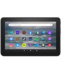 Amazon Fire 7 tablet, 7” display, read and watch, under $60 with 10-hour battery life, (2022 release), 16 GB, Black Lockscreen Ad-Supported 27 51092zEMKaL