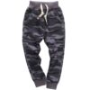 KISBINI Boy's Cotton Camouflage Sweatpants Sports Pants for Children 7 Iron Grey 44 5109IFlwZML